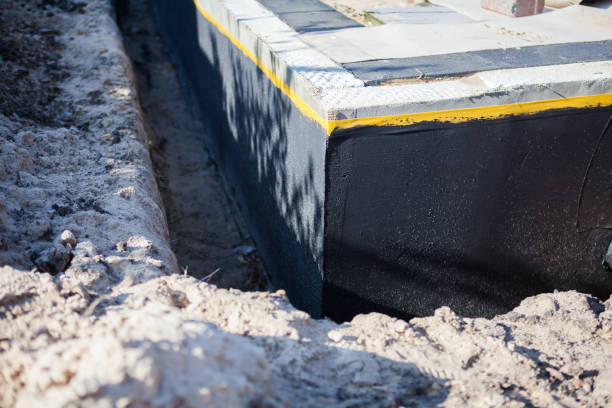 Professional Interior Drainage System technician working in Horton, MI
